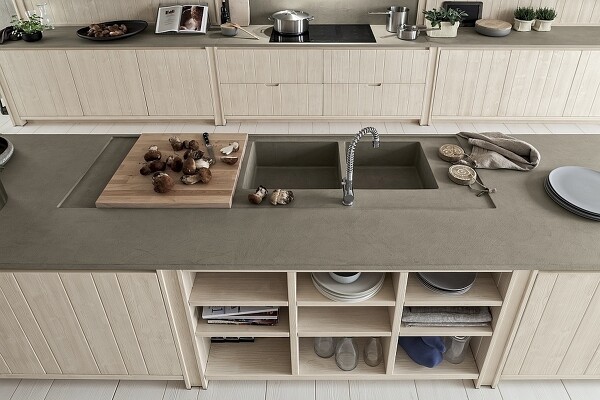 Natürliche Materialien – wo liebt man sie mehr, wenn nicht in der Küche?